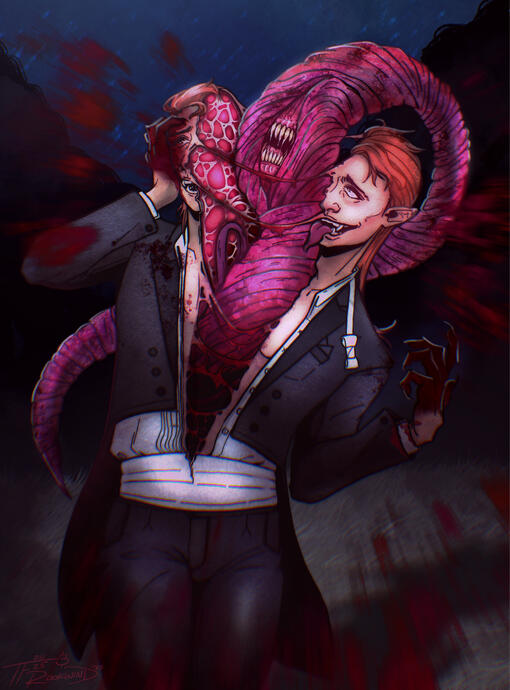 collab fanart with bad-m00n on instagram of kayne from malevolent collab fanart with bad-m00n on instagram of kayne from malevolent