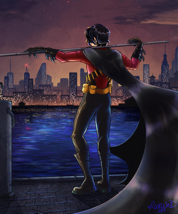 tim drake as red robin fanart tim drake as red robin fanart