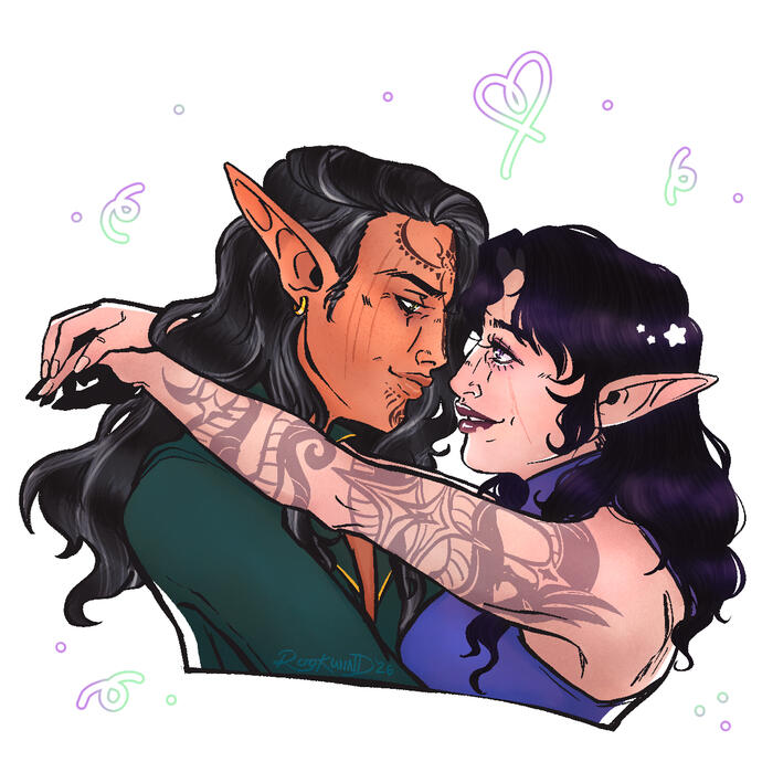 spencer and lilya commission for bsky user spencer and lilya commission for bsky user
